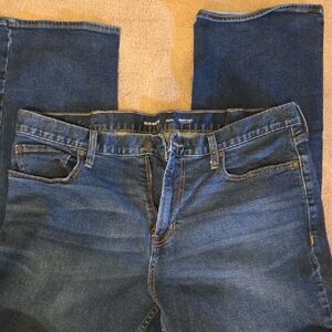 Old Navy Men's Dark Blue Bootcut Jeans